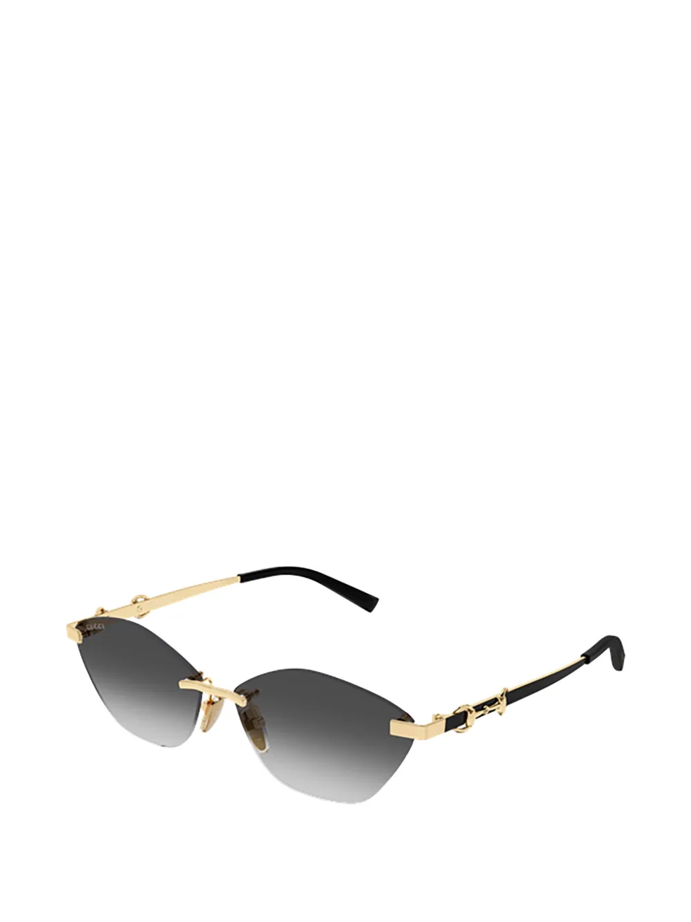 Gucci Eyewear Bril met cat-eye montuur Goud
