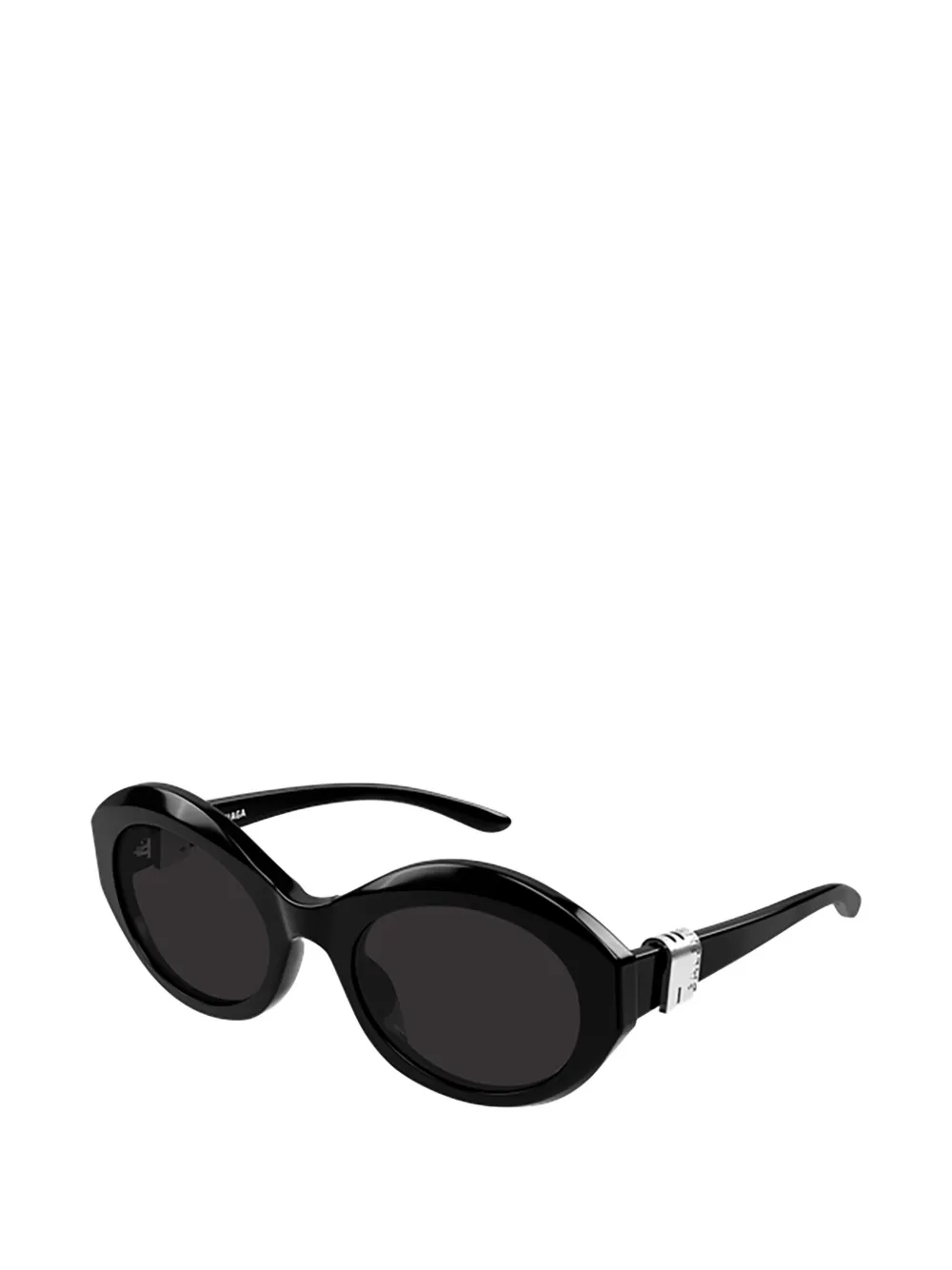 Balenciaga Eyewear Zonnebril met ovalen montuur Zwart