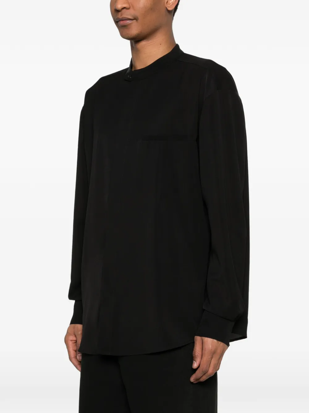  Entire Studios Mao Long-sleeve Shirt - Black 