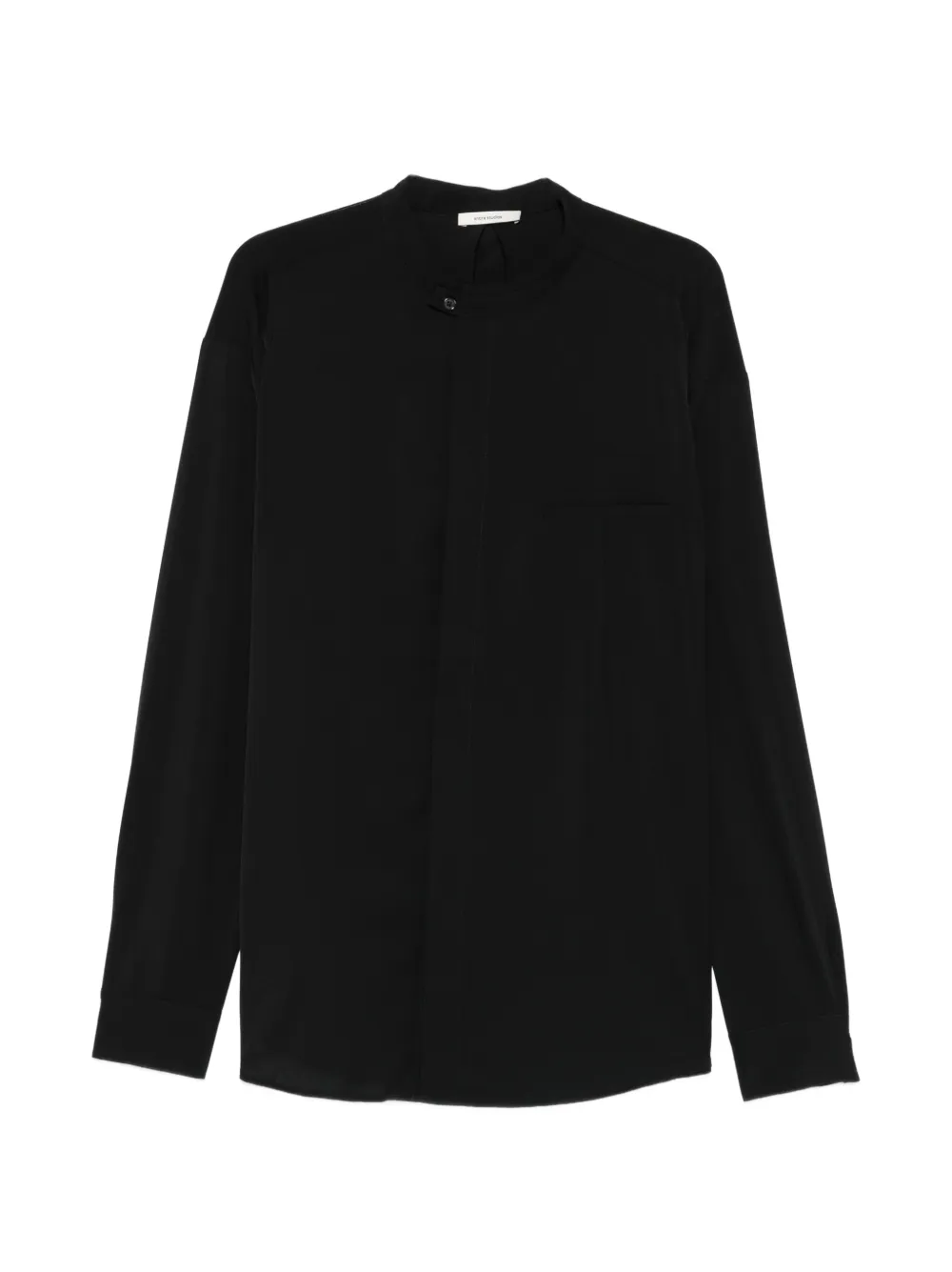 ENTIRE STUDIOS Mao long-sleeve shirt - Nero