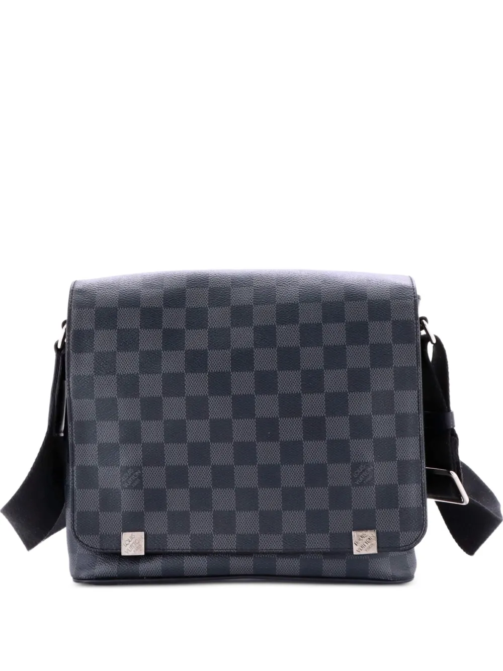 Louis Vuitton Pre-Owned District NM Messenger Bag Damier Graphite PM crossbody bag - Nero