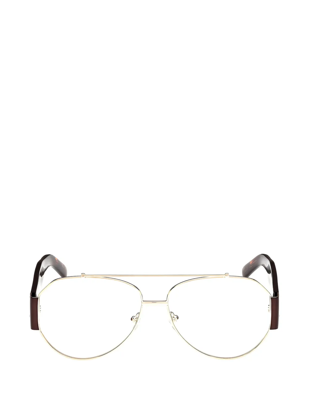 MCM tortoiseshell-effect pilot-frame glasses - Oro