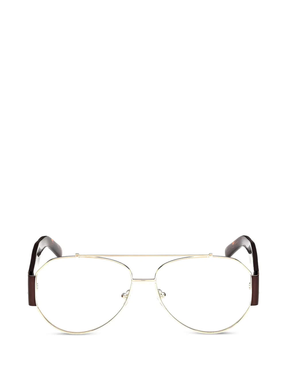 MCM tortoiseshell-effect pilot-frame glasses - Oro