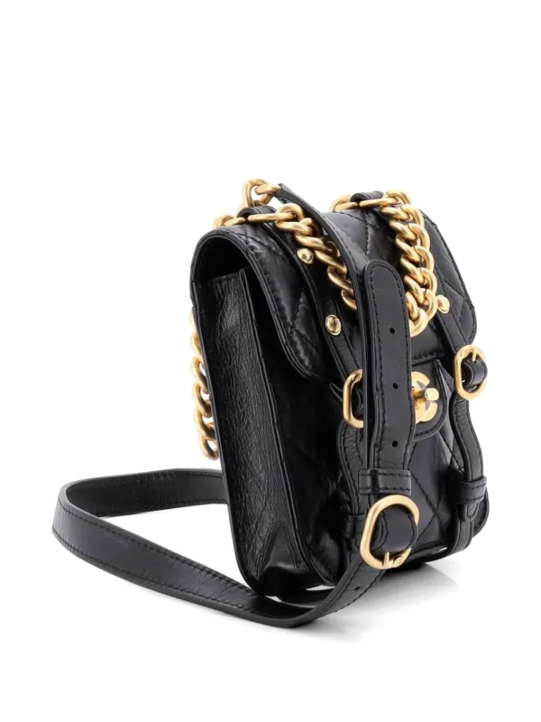 CHANEL Pre-Owned シティ スクール フラップ メッセンジャー