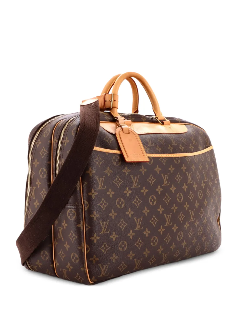 Louis Vuitton Pre-Owned Alize Bag Monogram Canvas 24 Heures travel bag - Marrone