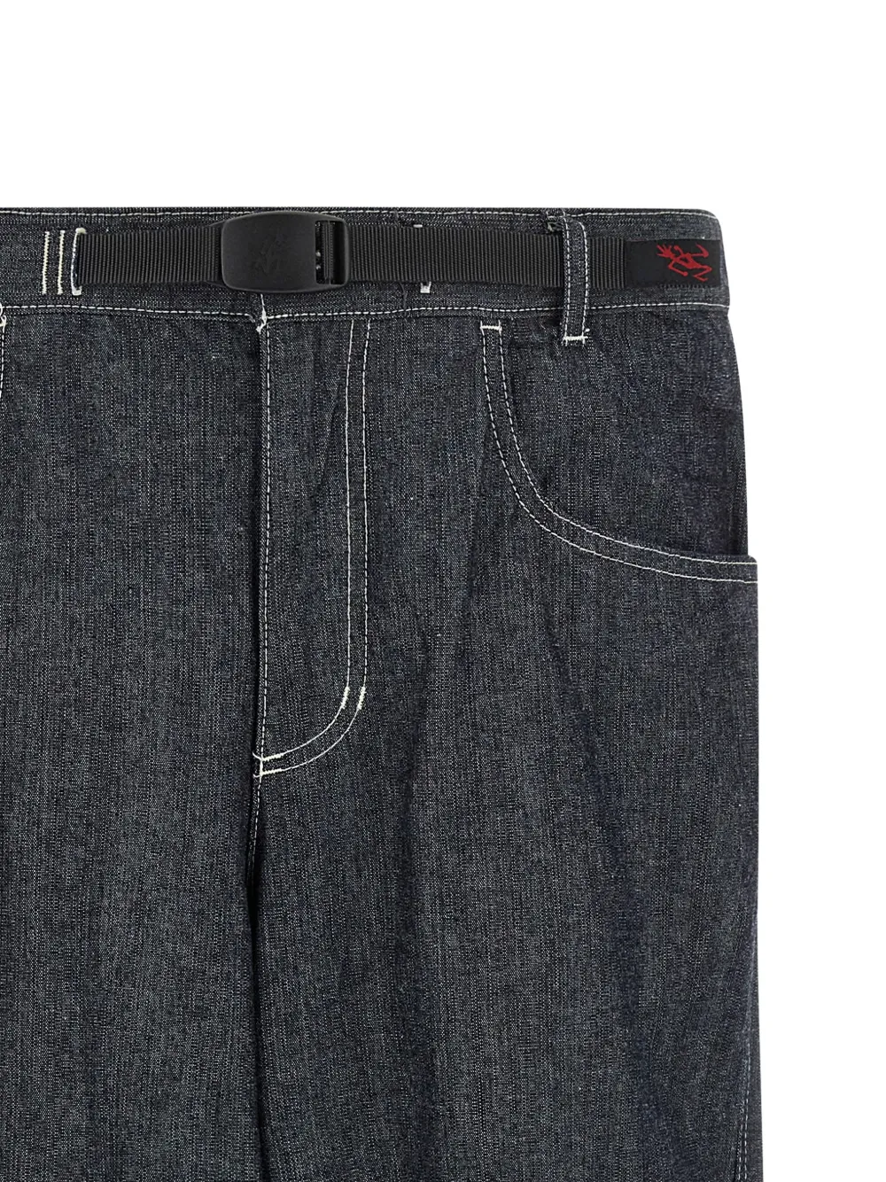  Gramicci Double-knee Belt Jeans - Blue 