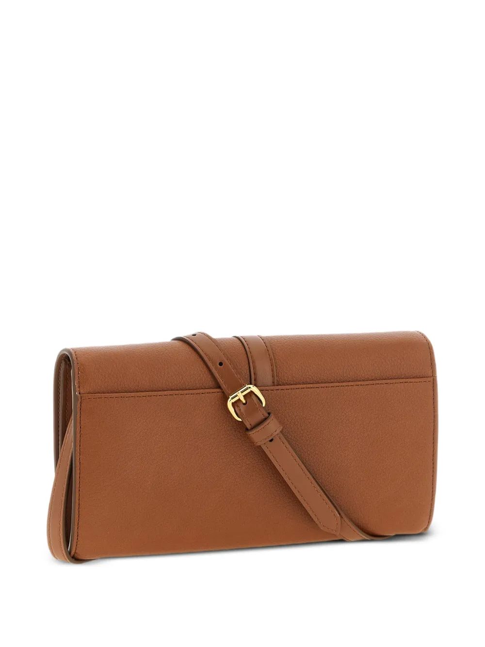  Stella Mccartney Ryder Padlock Wallet - Brown 