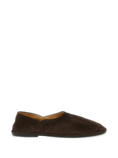The Row Canal suede loafers