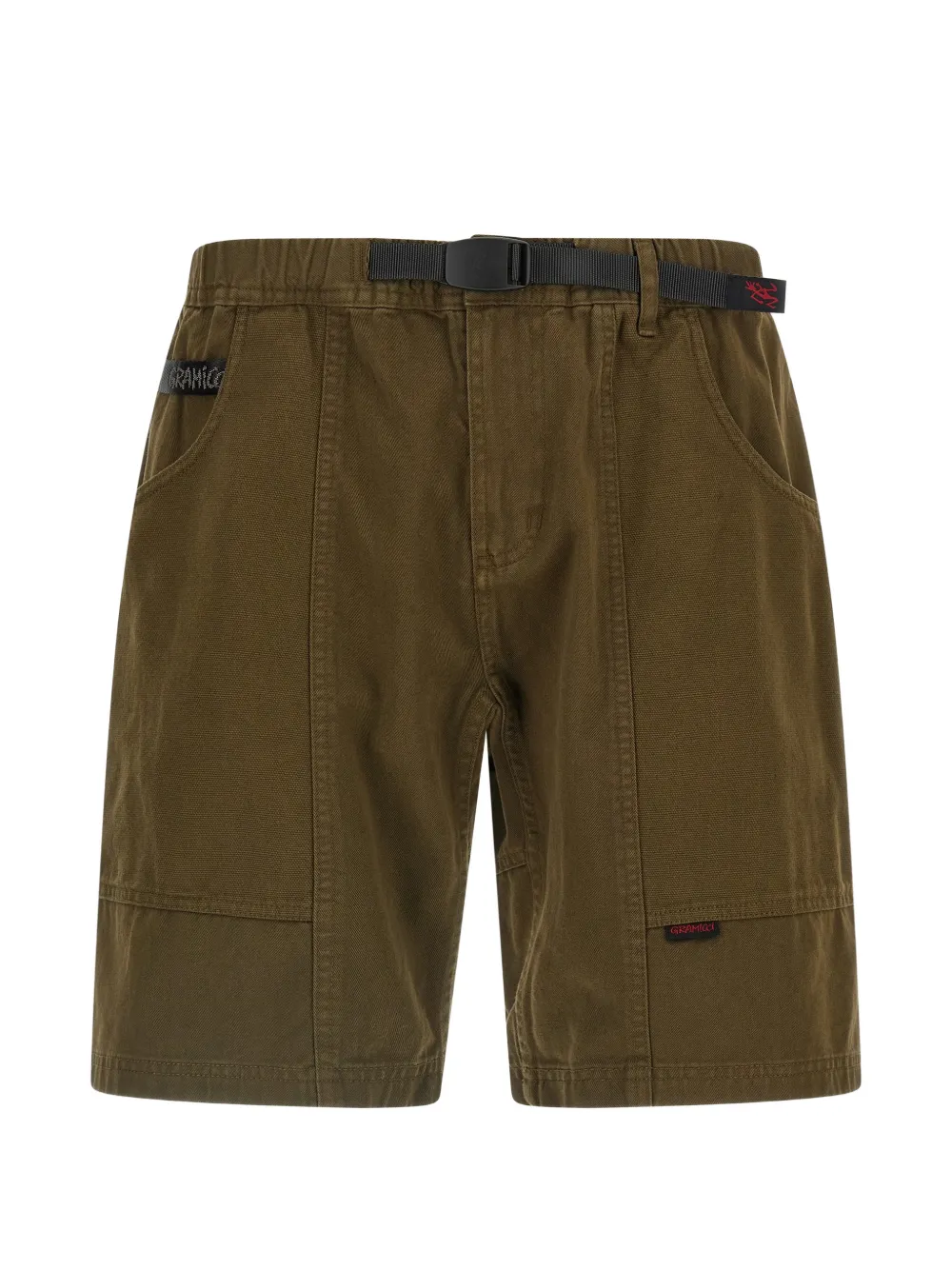 Gramicci elasticated-waist bermuda shorts - Verde