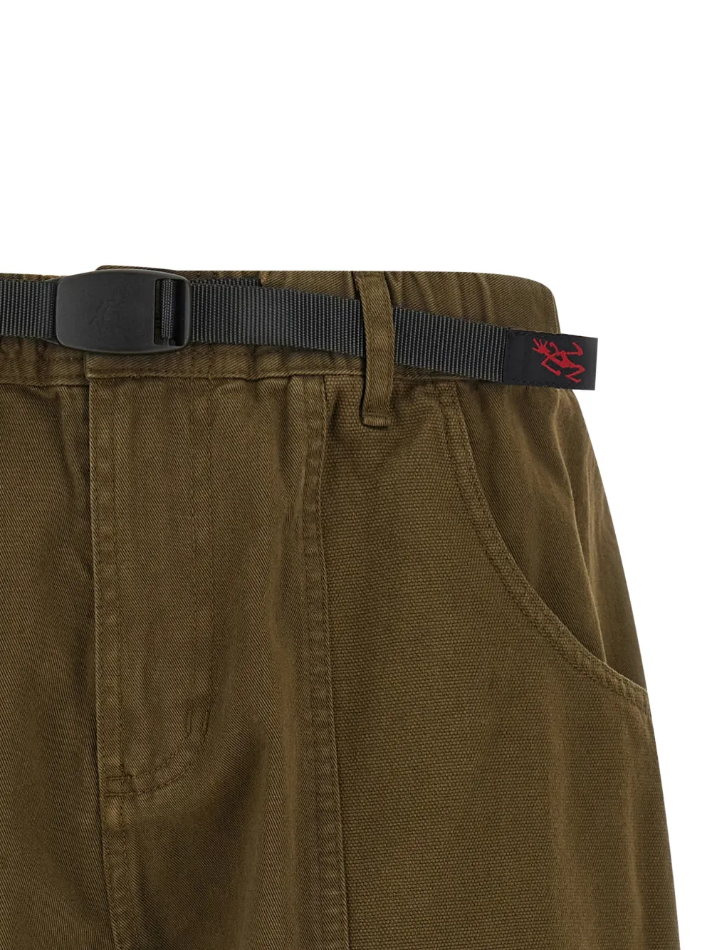  Gramicci Elasticated-waist Bermuda Shorts - Green 