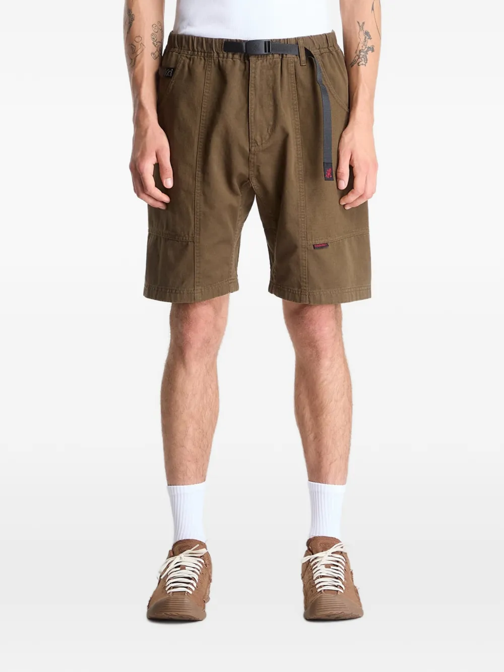 Gramicci elasticated-waist bermuda shorts