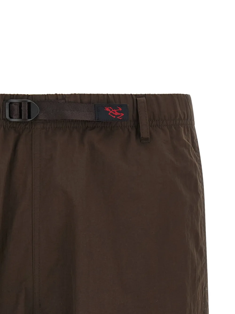 Gramicci Bermuda shorts met ceintuur Bruin