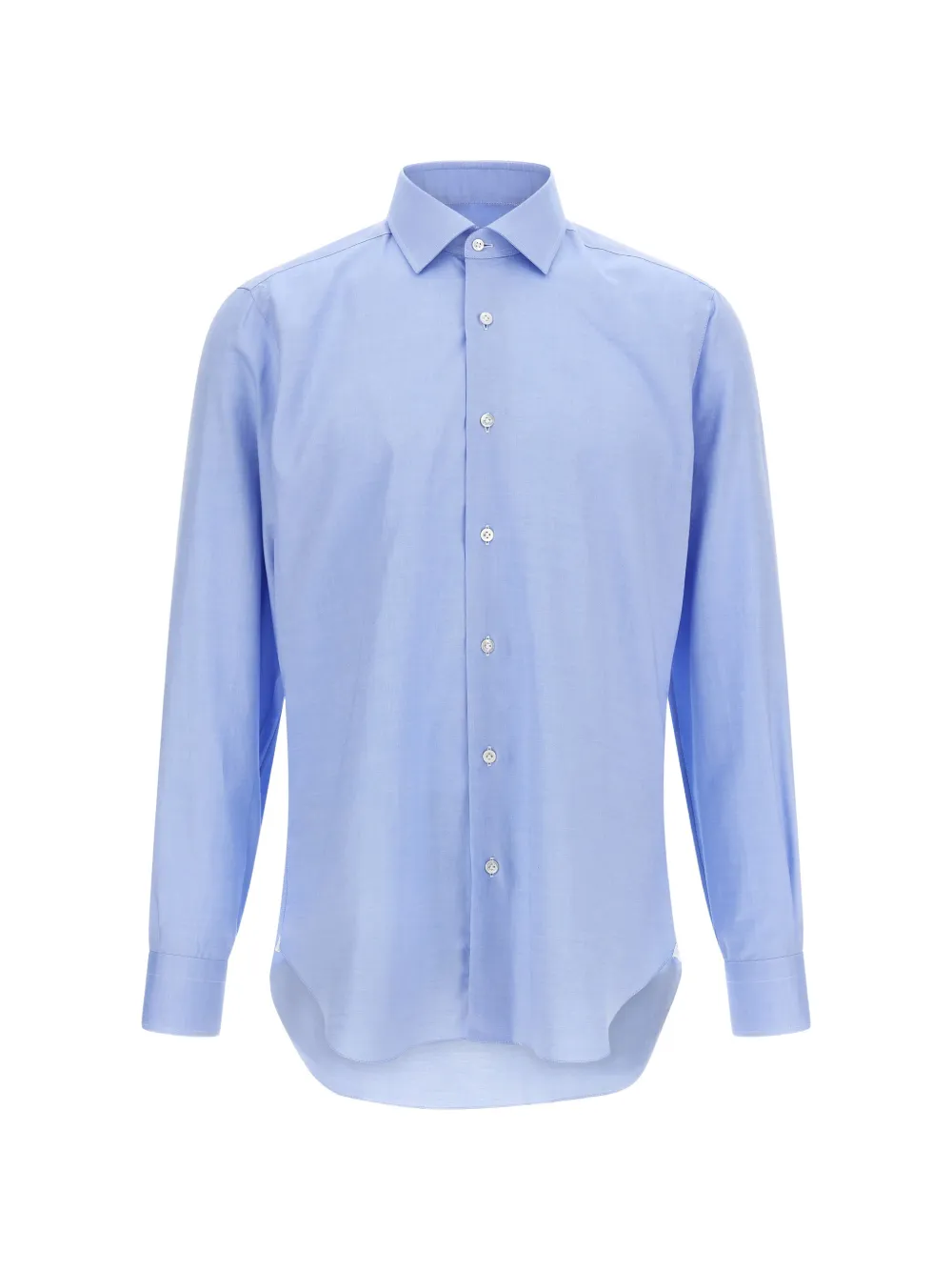 Barba oxford cotton shirt - Blu
