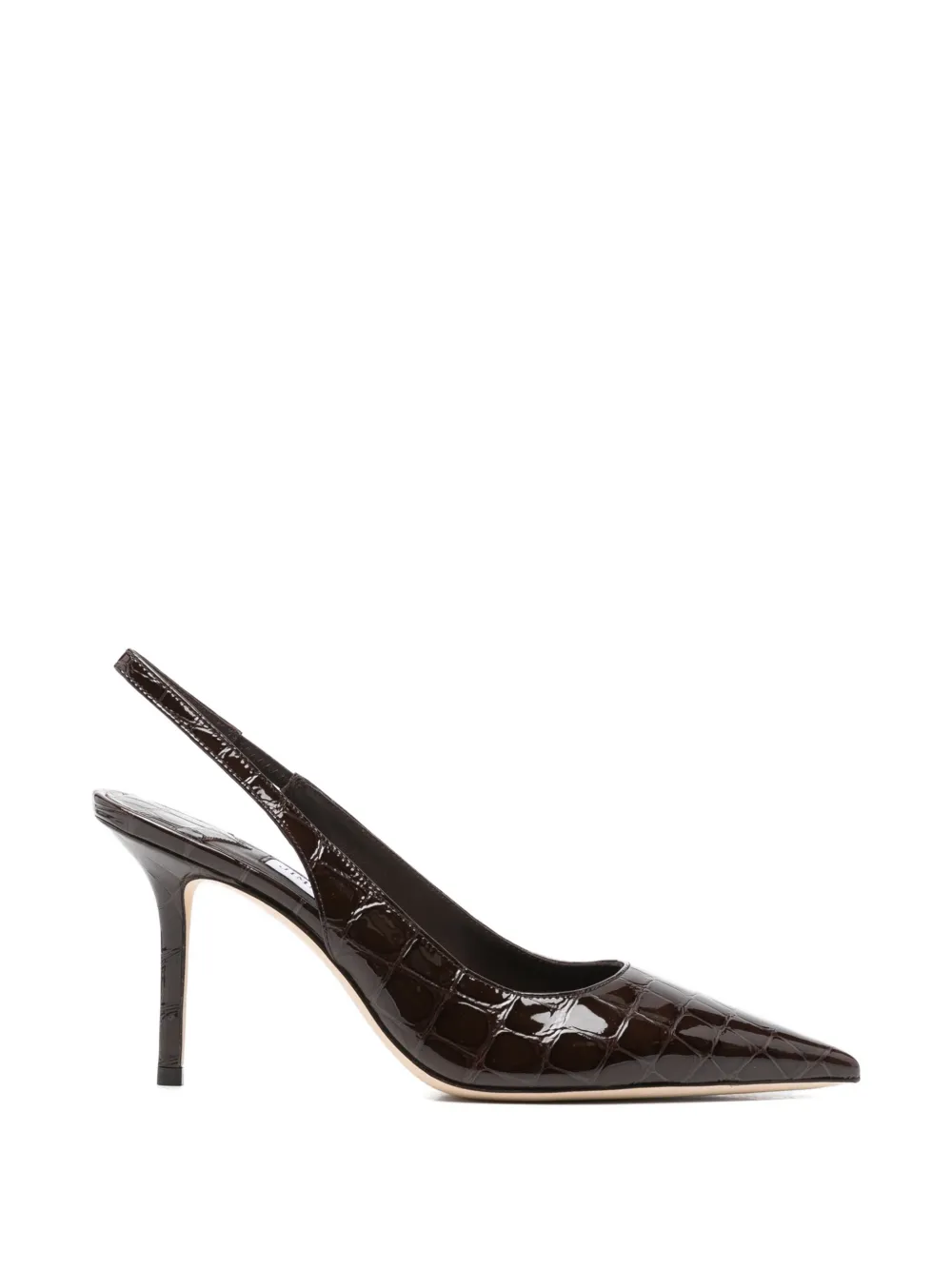 Jimmy Choo Pumps con cinturino posteriore - Marrone