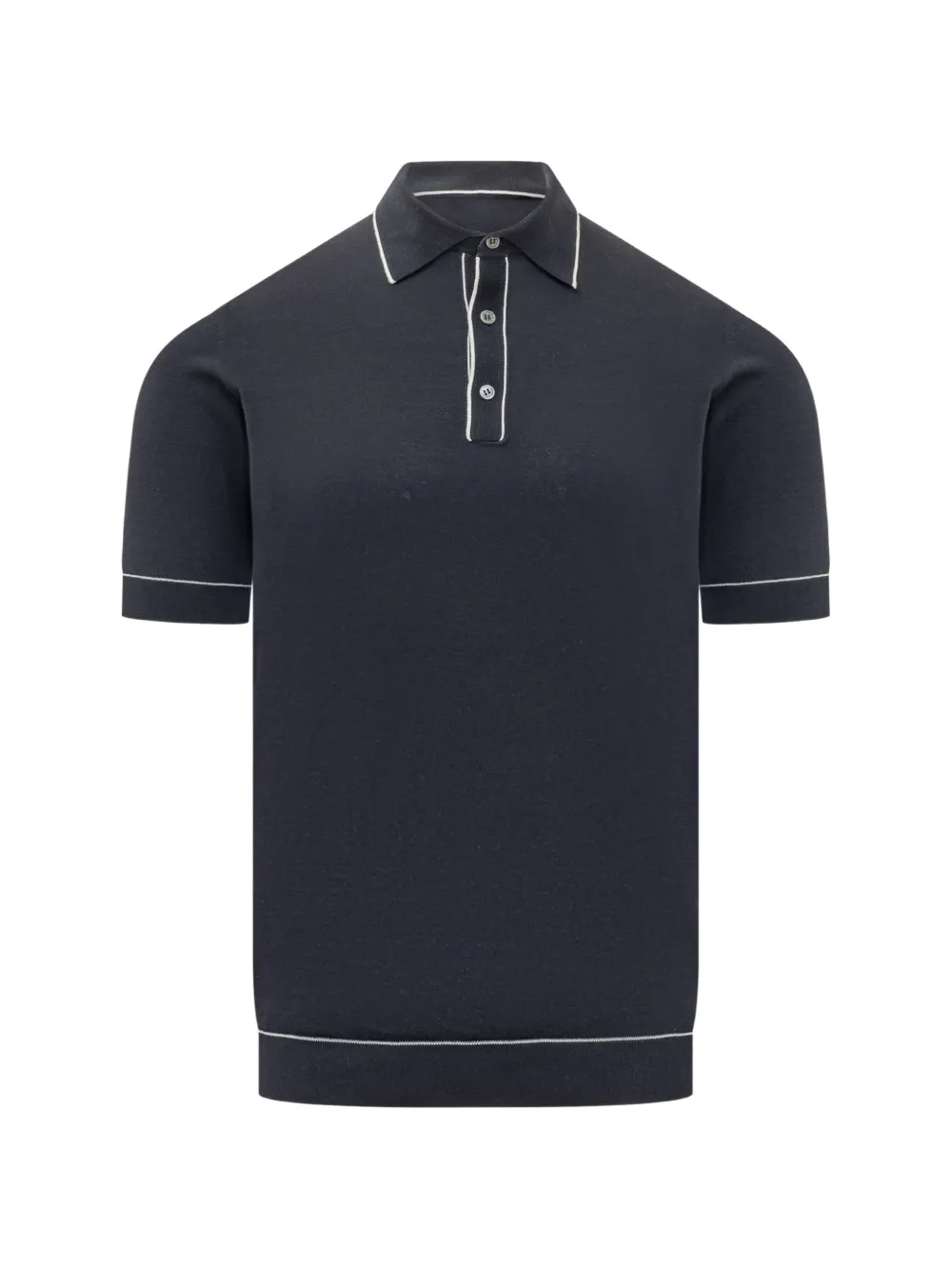 Filippo De Laurentiis short-sleeve polo shirt - Blu