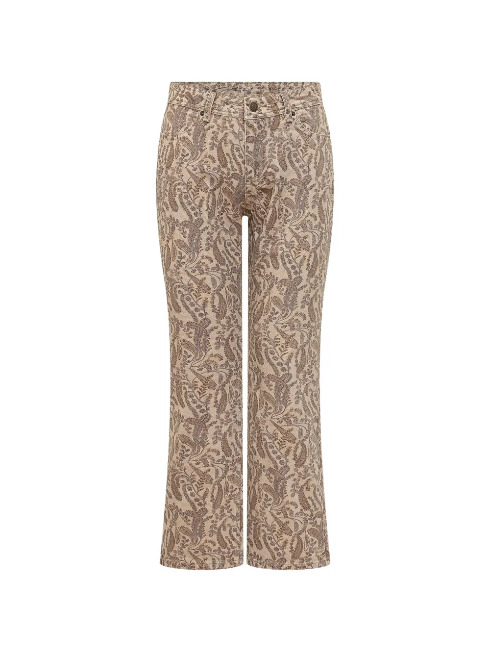 Ba&Sh Tore paisley jeans - Toni neutri
