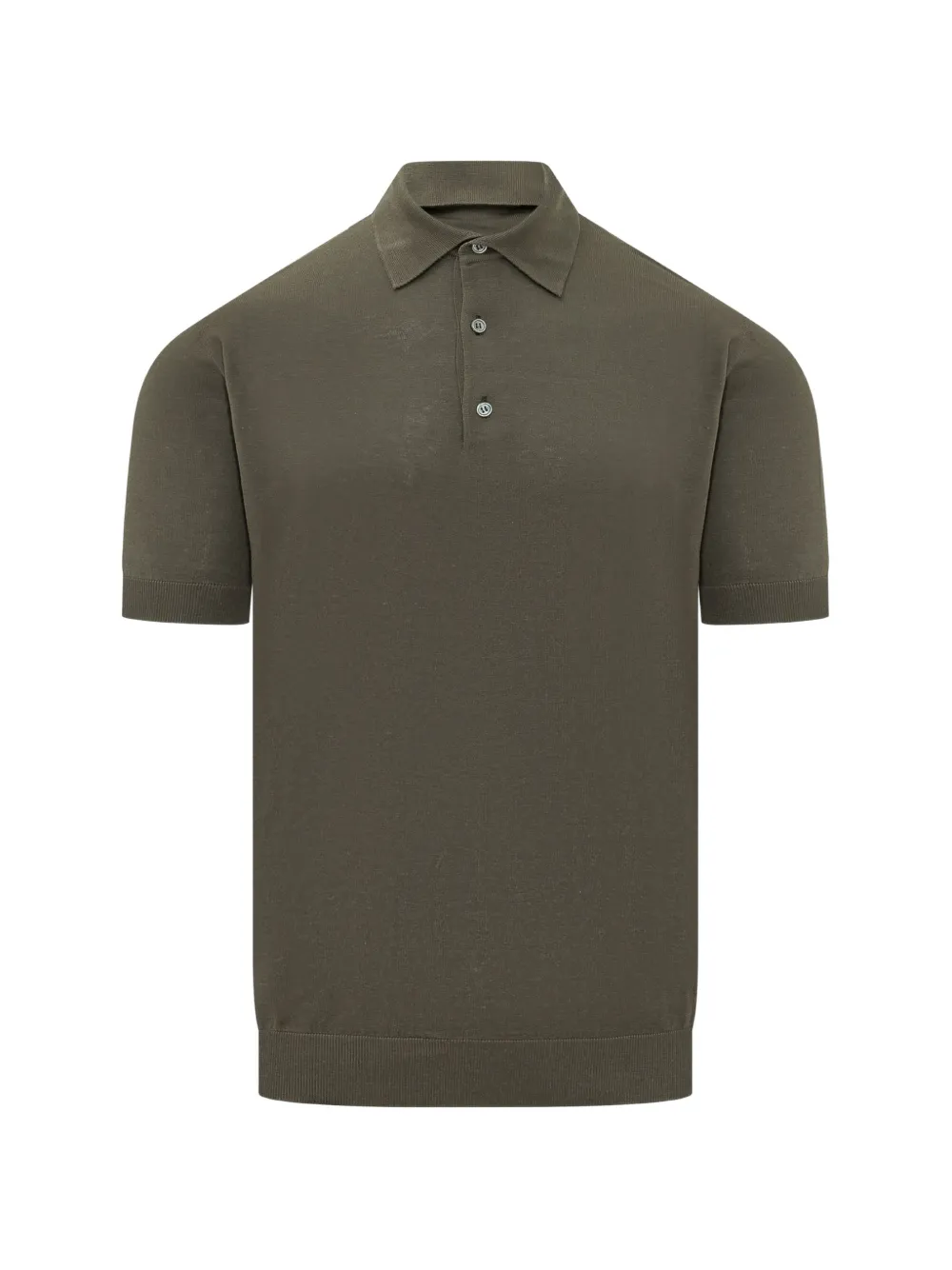 Filippo De Laurentiis short-sleeve polo shirt - Verde