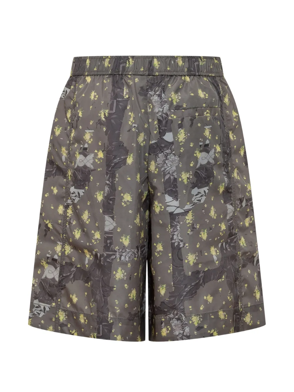 GANNI Shorts met print Grijs