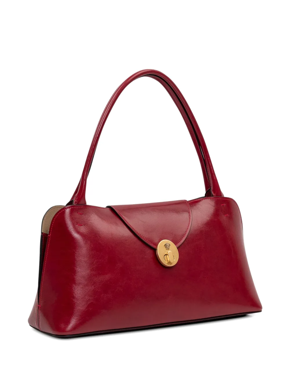 Versace Medium Vivian Flap schoudertas Rood