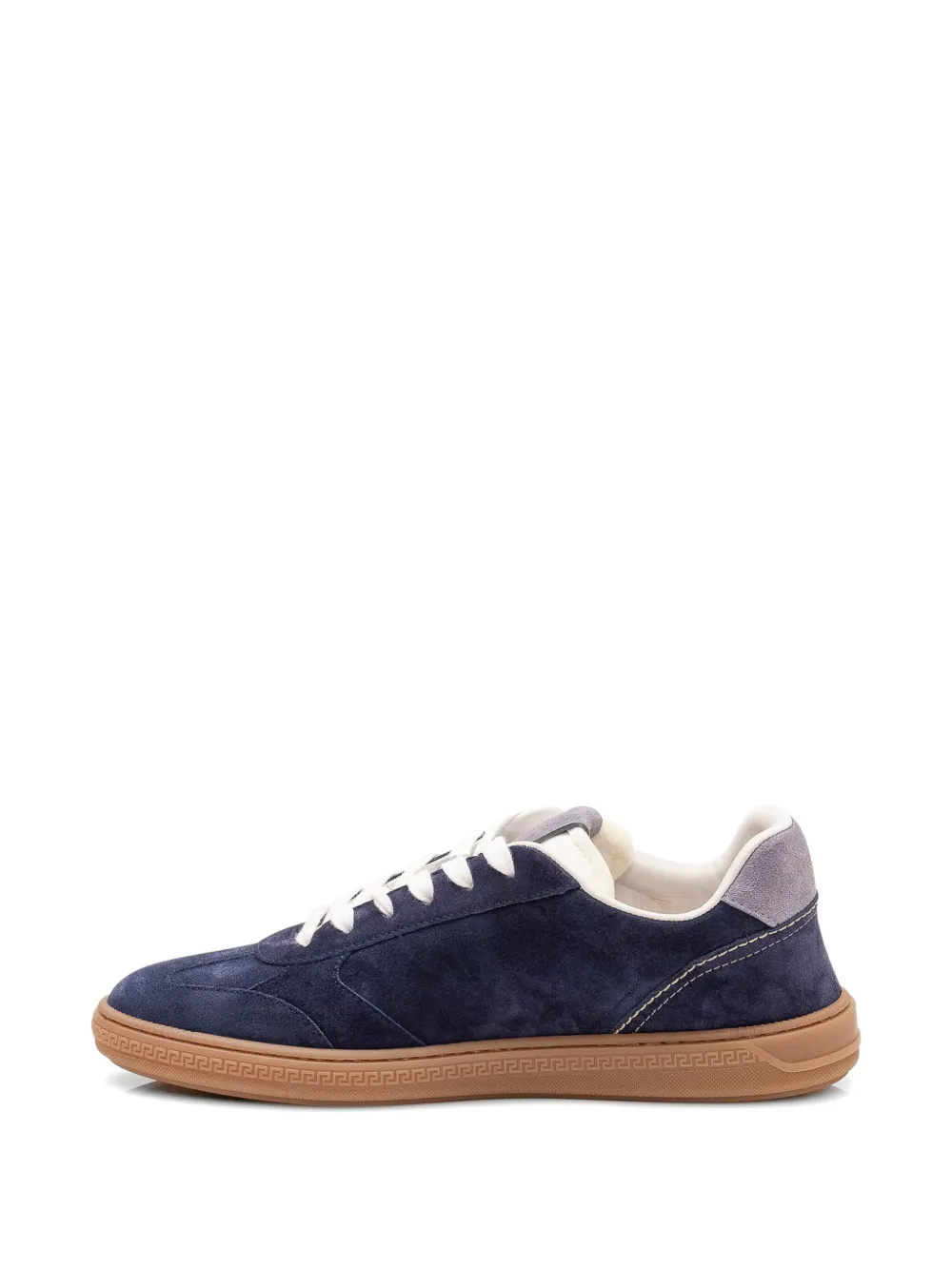 Versace Greca lace-up sneakers Blauw