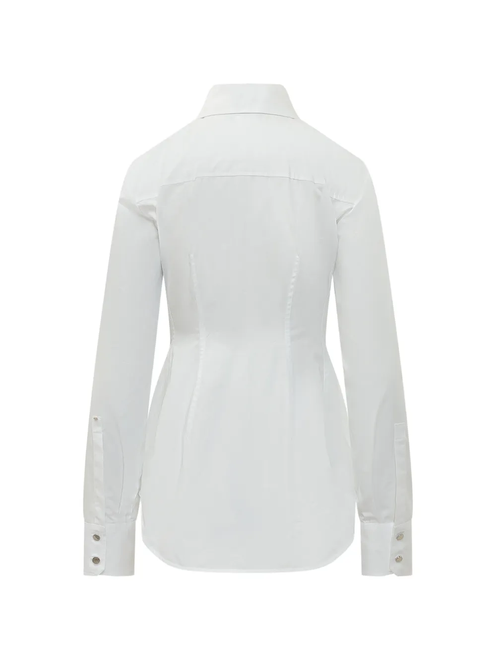 Sportmax Katoenen blouse met knopen Wit