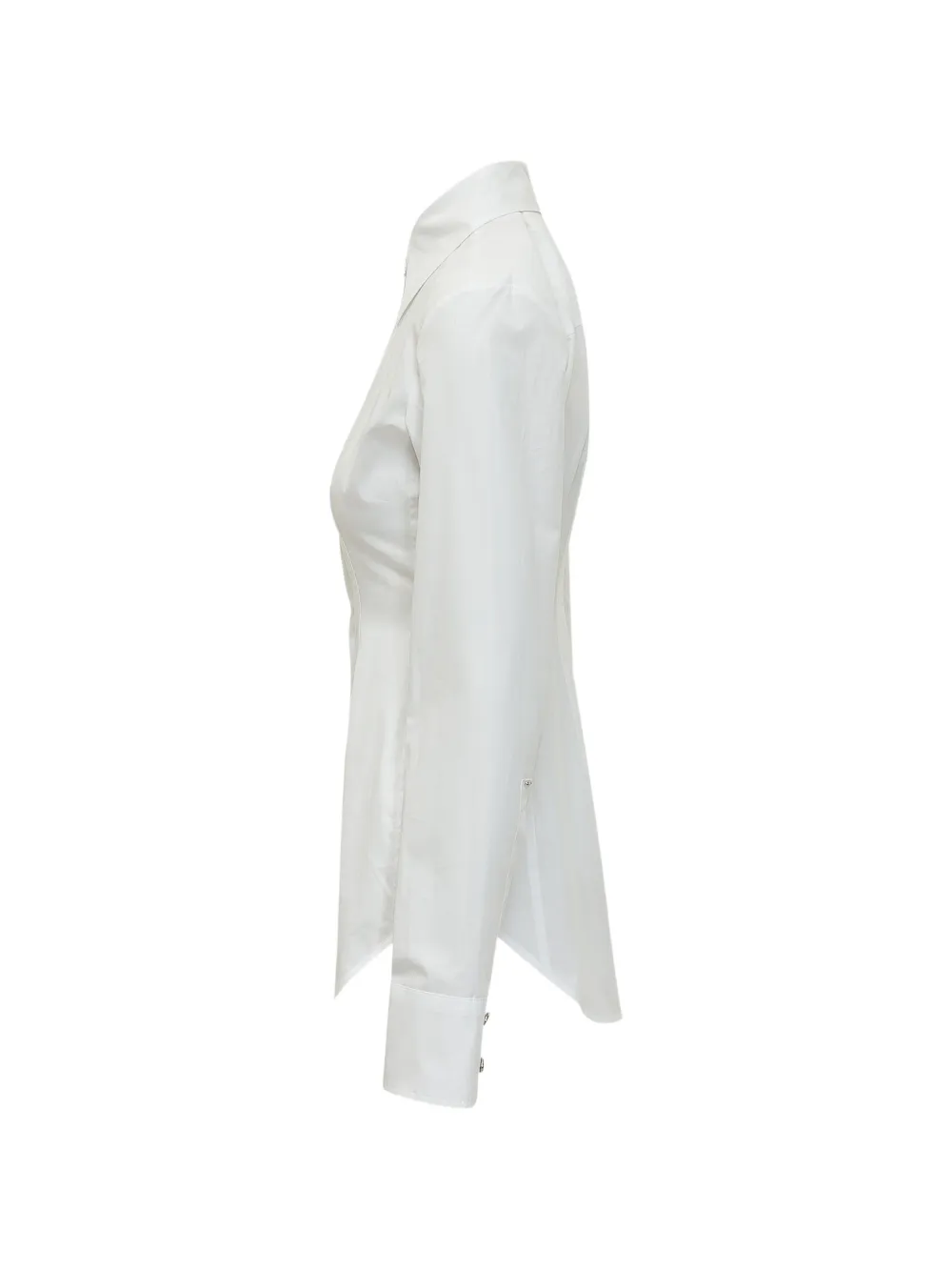 Sportmax Katoenen blouse met knopen Wit