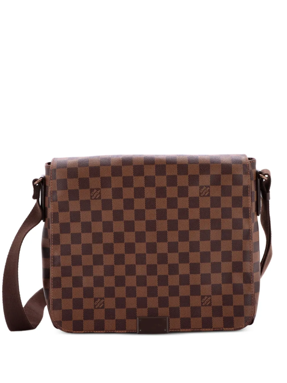 Louis Vuitton Pre-Owned District Messenger Bag Damier MM crossbody bag - Marrone