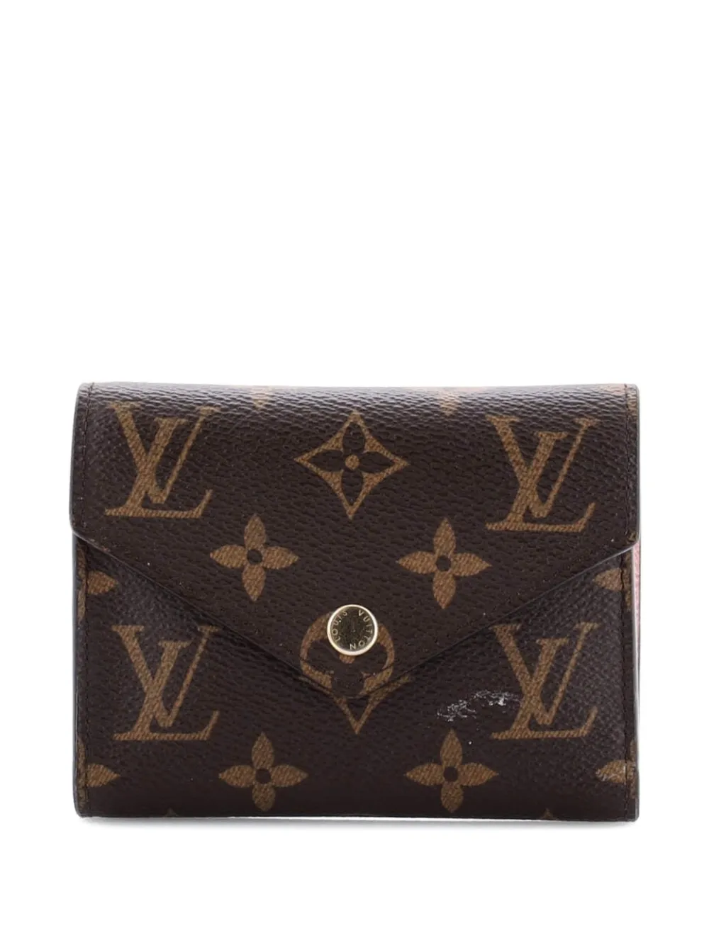 Louis Vuitton Pre-Owned Victorine Wallet Monogram Canvas small wallets - Marrone