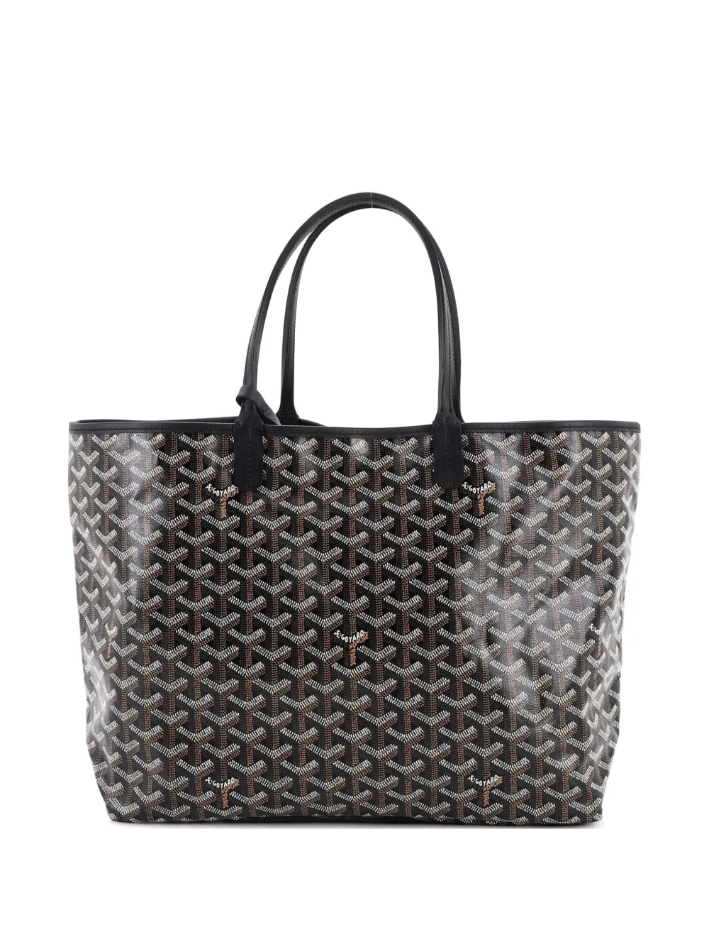Goyard Pre-Owned Saint Louis Coated Canvas PM tote bag - Nero