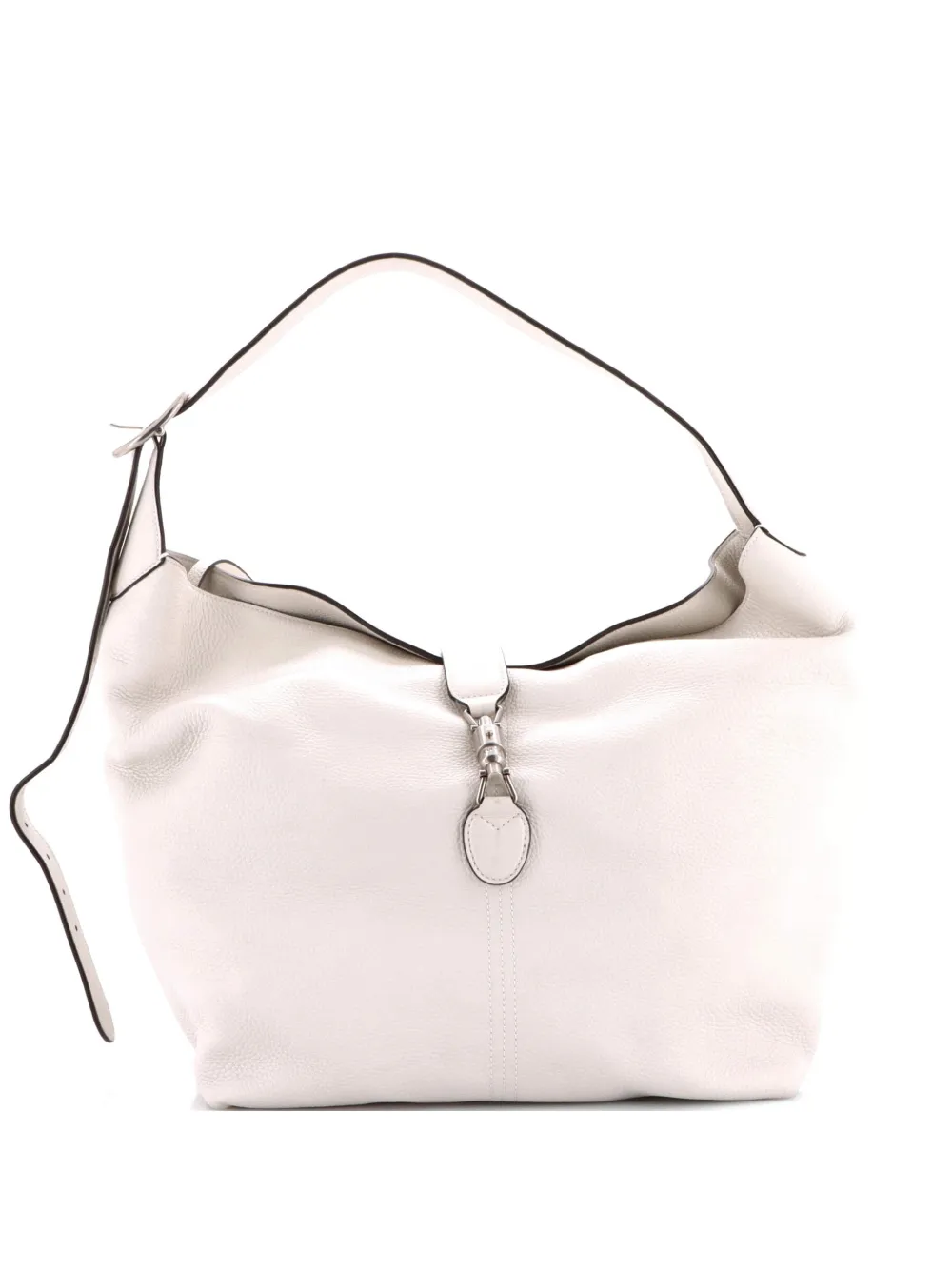 Gucci Pre-Owned Jackie 1961 Soft Leather Medium shoulder bag - Bianco