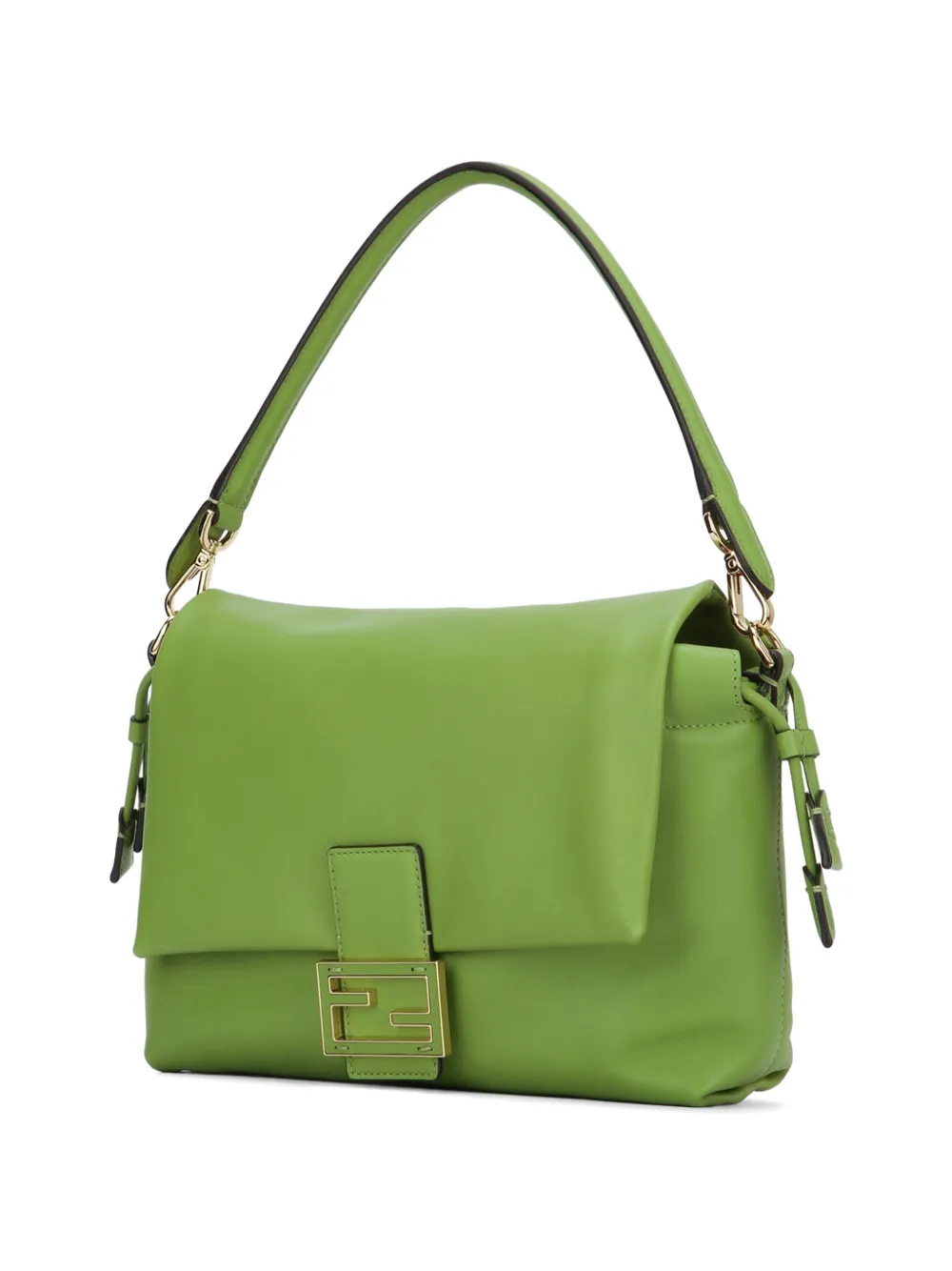  Fendi Medium Mamma Baguette Shoulder Bag - Green 