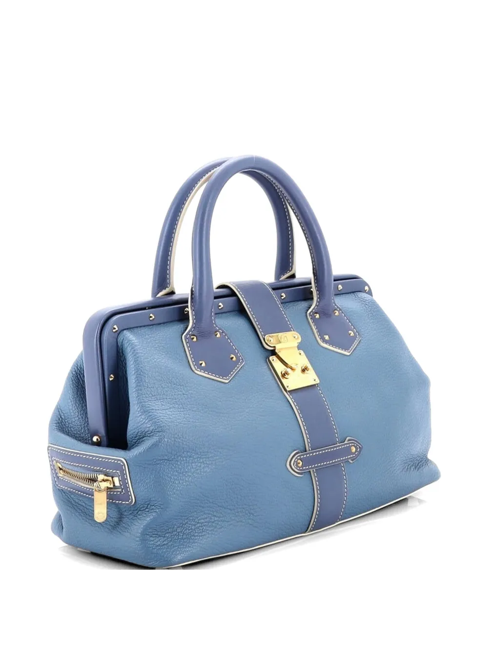 Louis Vuitton Pre-Owned Suhali L'Ingenieux Leather PM handbag - Blu