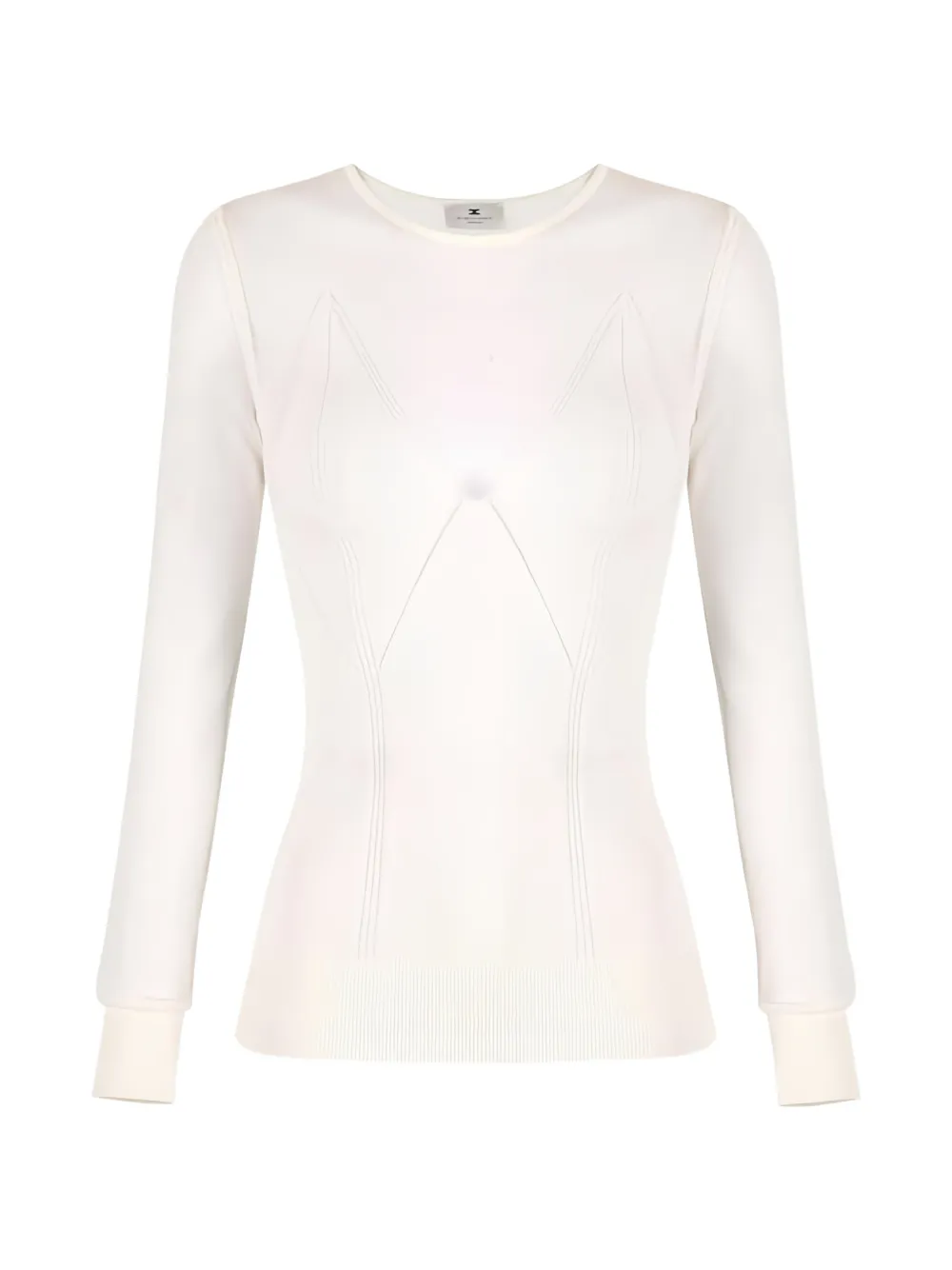 Elisabetta Franchi crew-neck sweater - Toni neutri