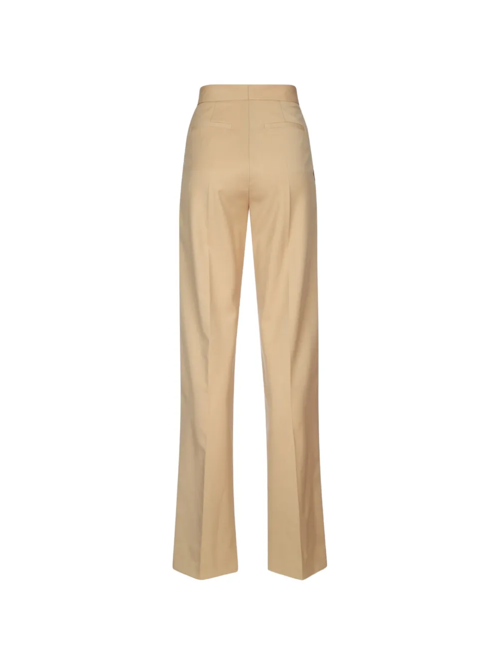  Elisabetta Franchi Logo-plaque Trousers - Neutrals 