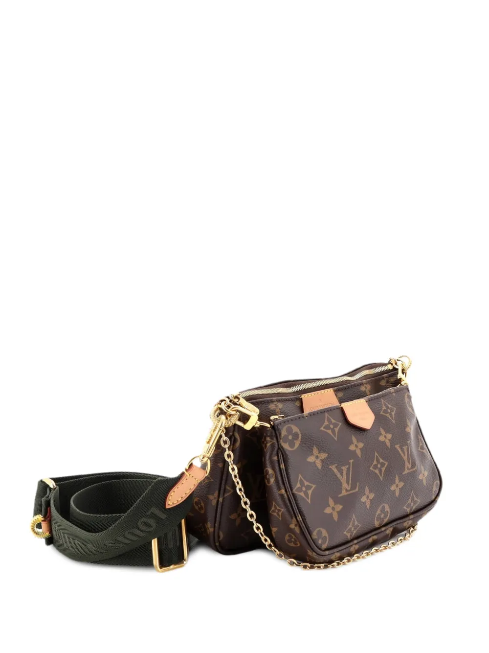 Louis Vuitton Pre-Owned Multi Pochette Accessoires Monogram Canvas crossbody bag - Marrone