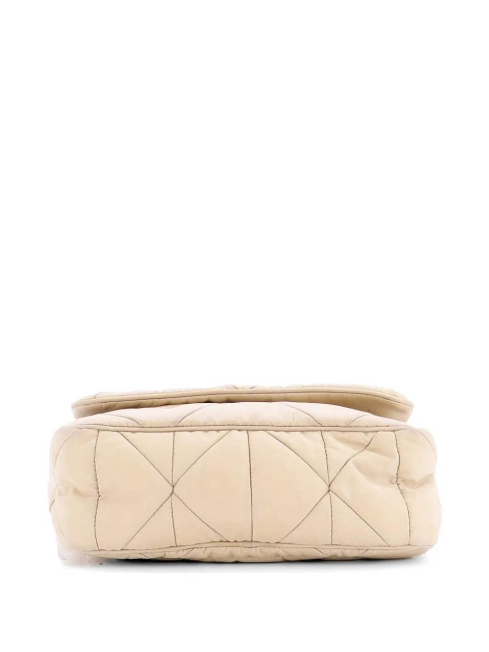 Padded Flap Shoulder Bag Quilted Tessuto Crossbody Bag