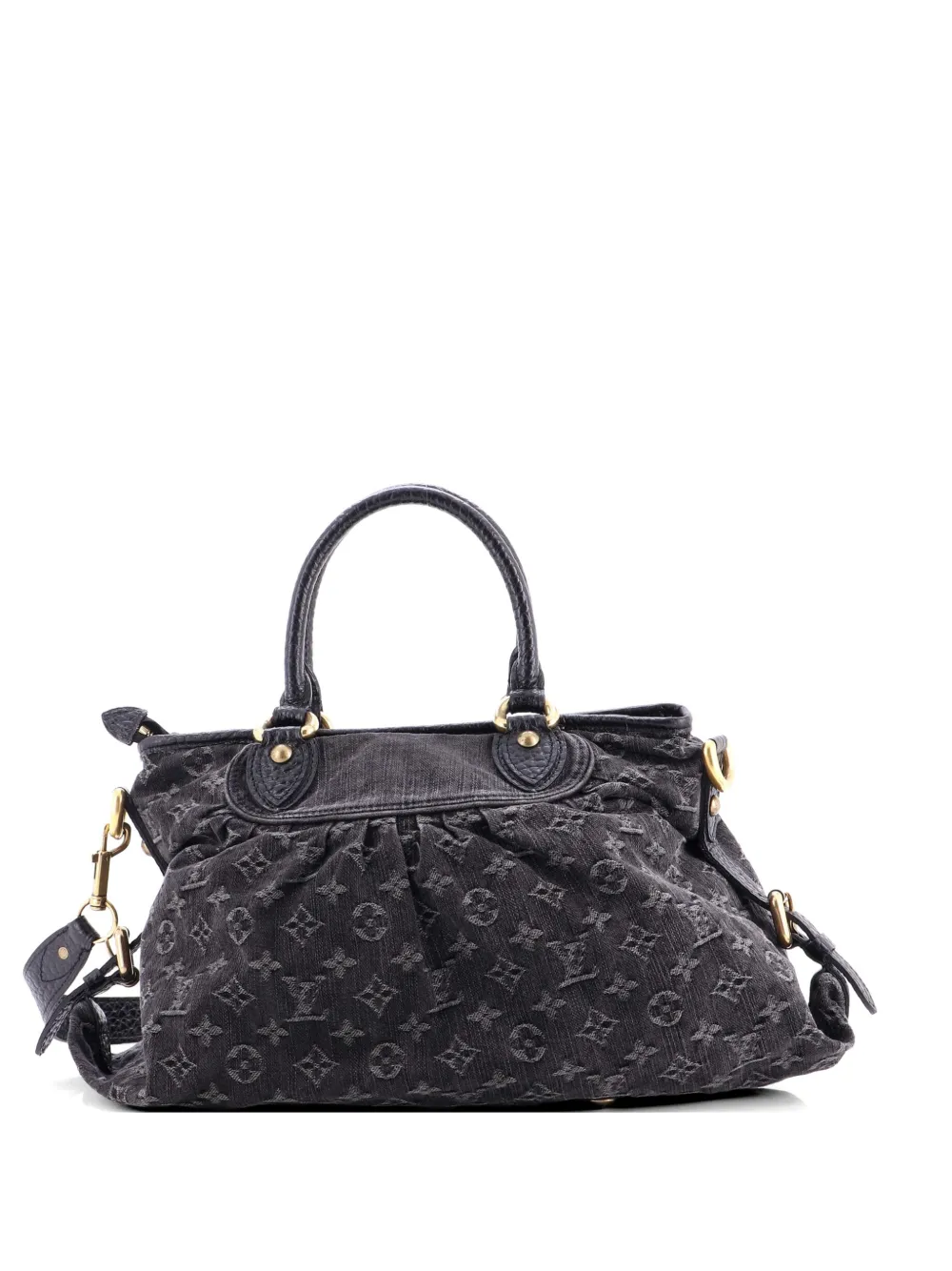 Louis Vuitton Pre-Owned Neo Cabby Handbag Denim GM satchel - Blu