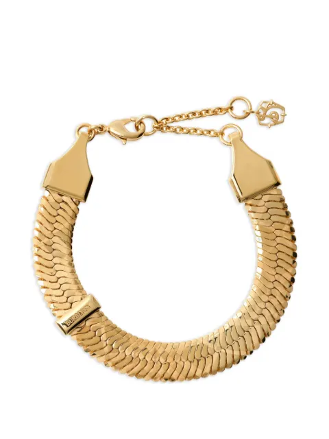 Burberry engraved Check bracelet