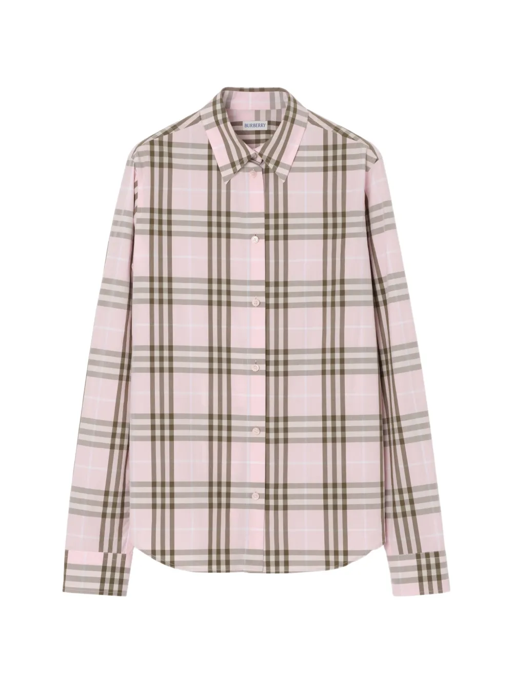 Burberry regular-fit Check cotton shirt - Rosa