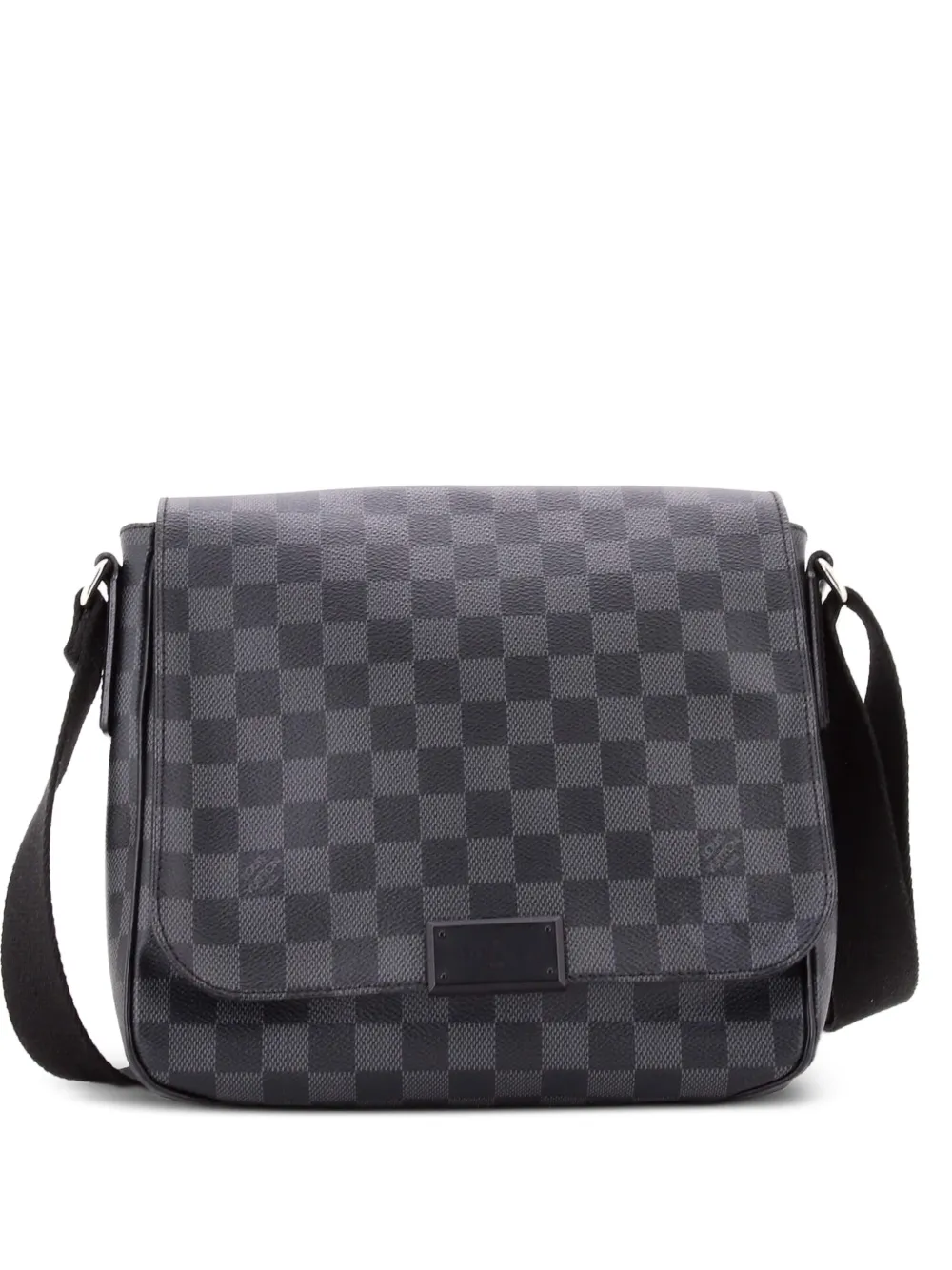 Louis Vuitton Pre-Owned District Messenger Bag Damier Graphite PM crossbody bag - Nero