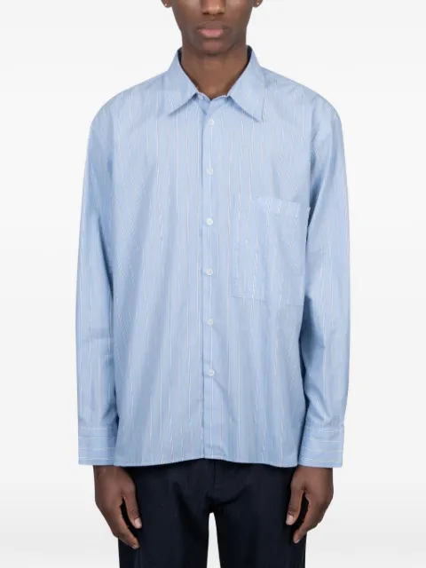Universal Works square-pocket striped shirt