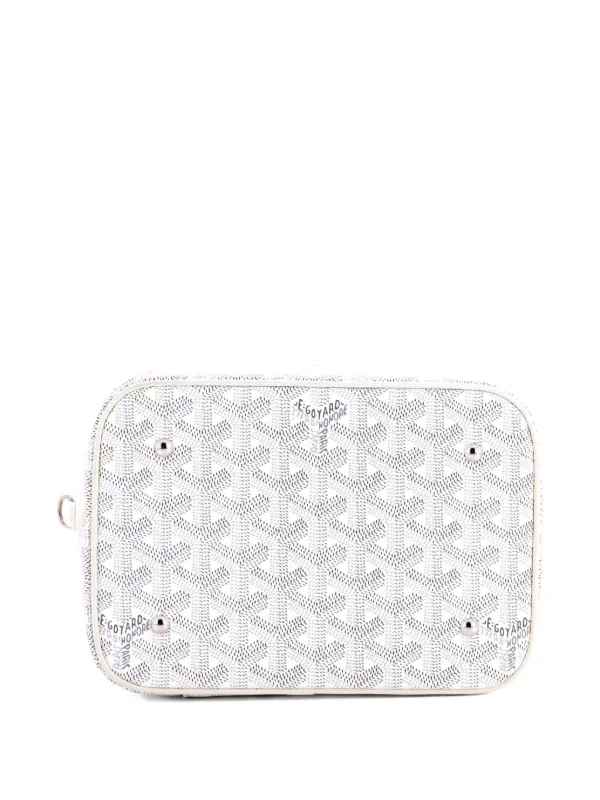 GOYARD ゴヤールポーチ　未使用品 新品未使用 GOYARD ポーチのみ ホワイト Goyard Pre-Owned Muse Vanity