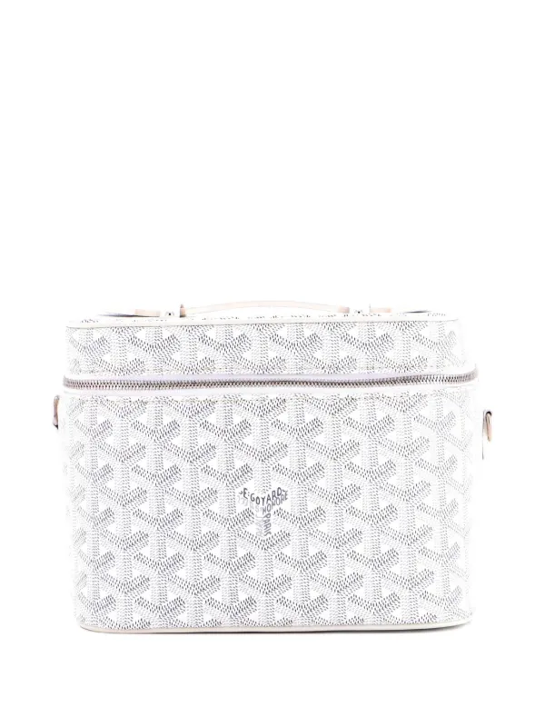 新品未使用　GOYARD ポーチのみ　ホワイト Goyard Pre-Owned Muse Vanity Case Coated Canvas Pouch | White