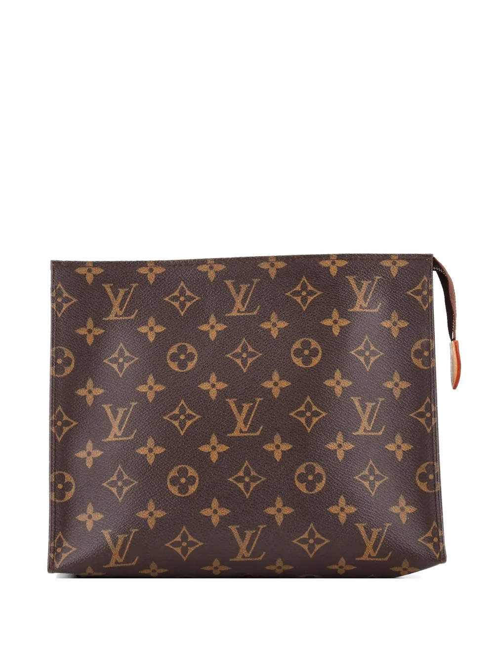 Louis Vuitton Pre-Owned Toiletry Pouch Monogram Canvas 26 clutch bag - Braun