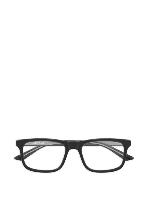Montblanc rectangle-frame glasses