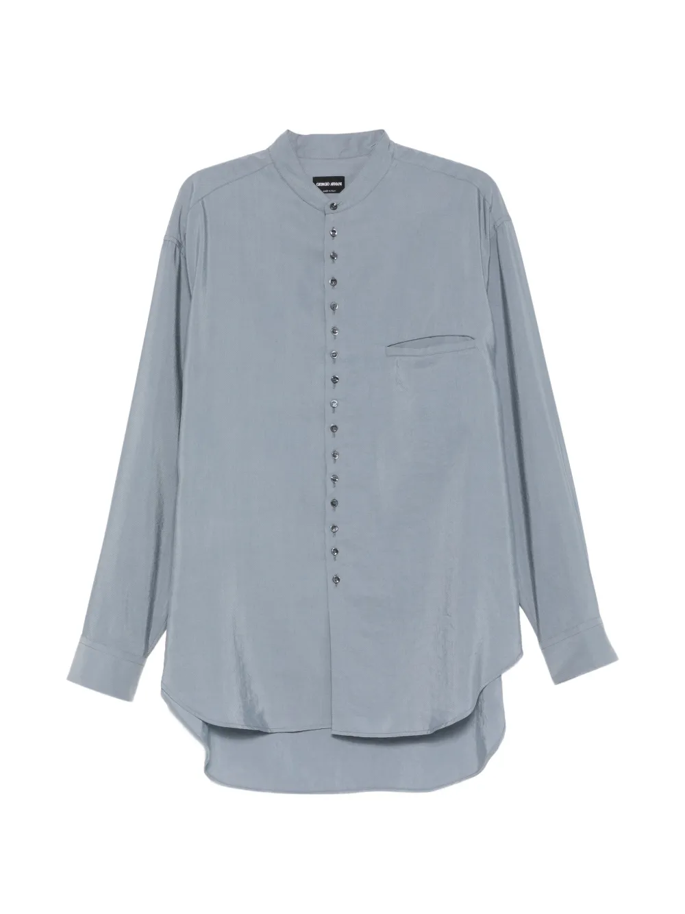 Giorgio Armani buttoned shirt - Blau