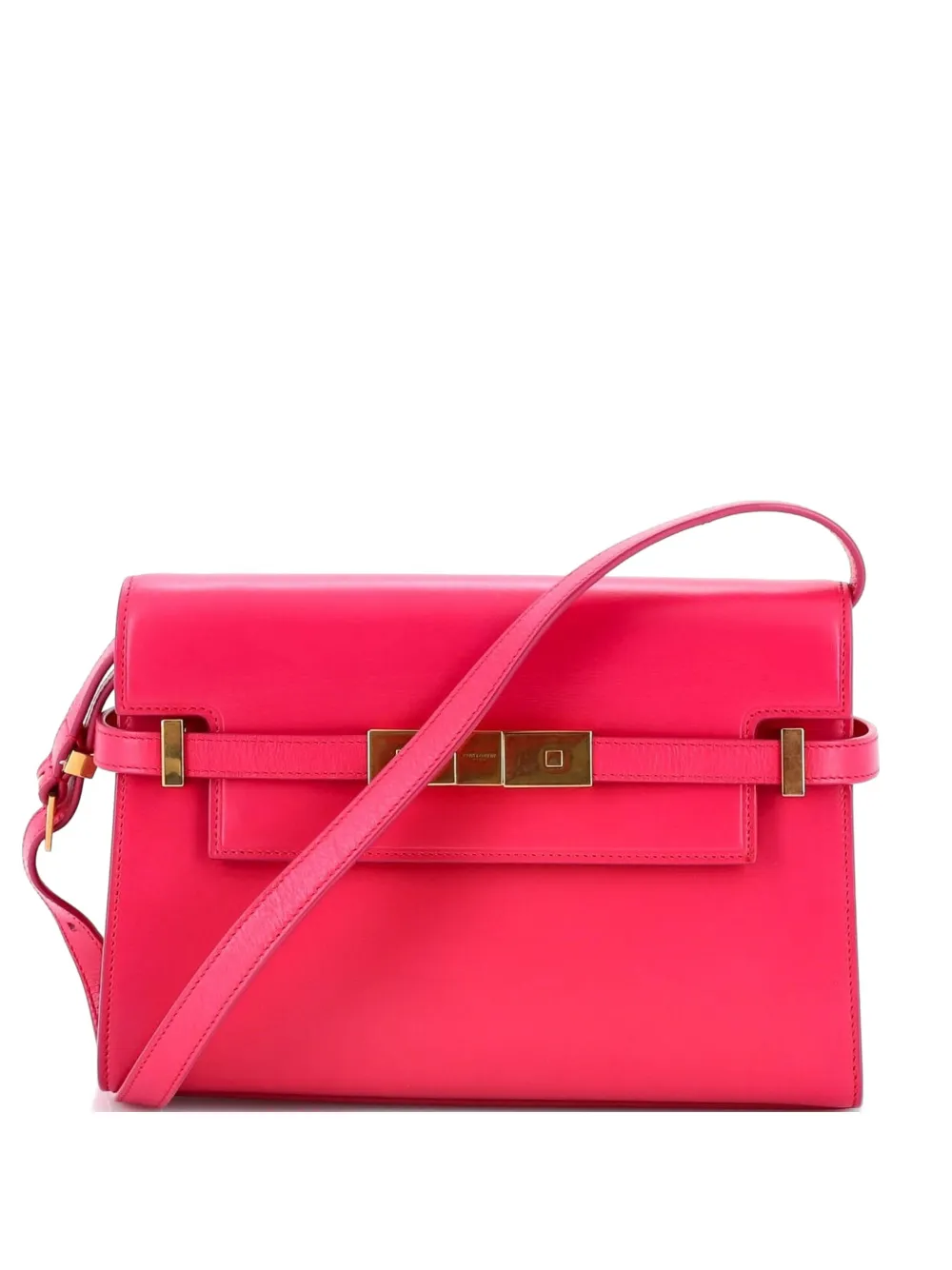 Saint Laurent Pre-Owned Manhattan Leather Small shoulder bag - Rosa