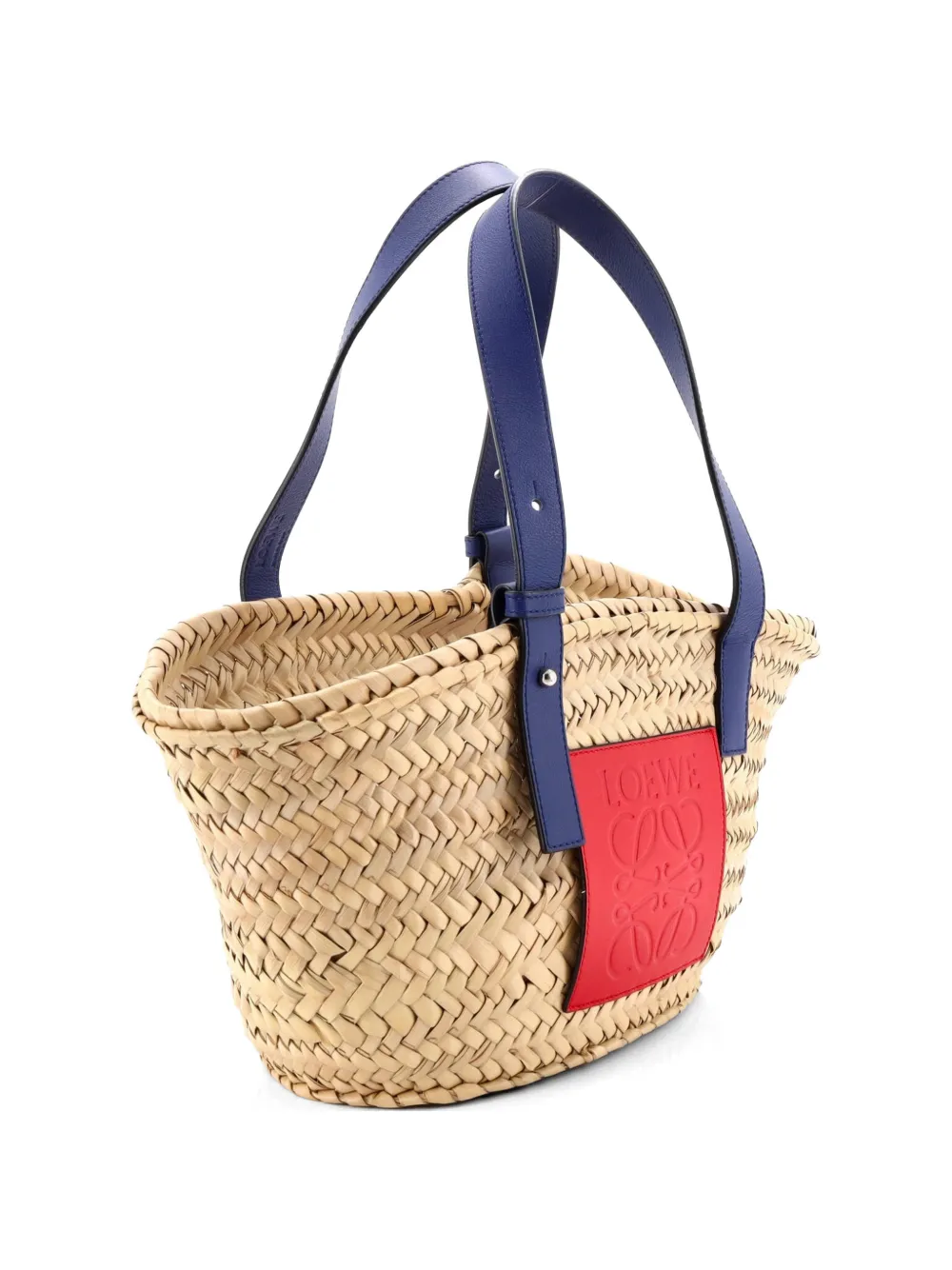 Basket Raffia Medium Tote Bag