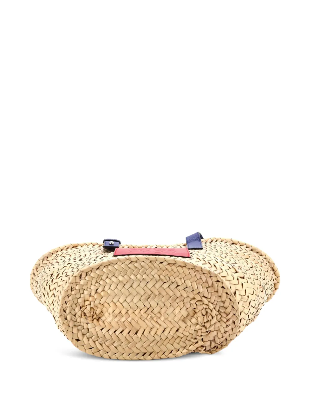 Basket Raffia Medium Tote Bag