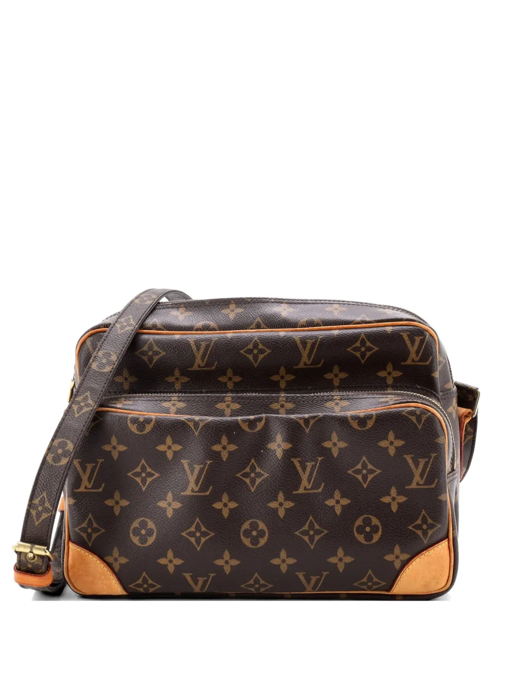 Louis Vuitton Pre-Owned Nil Messenger Bag Monogram Canvas 28 crossbody bag - Braun